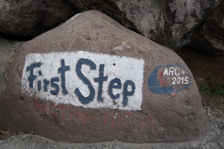 first step