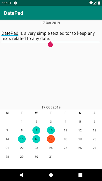 DatePad Mobile