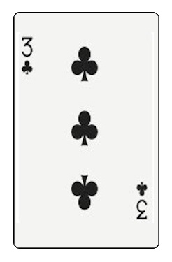 3 of Clubs