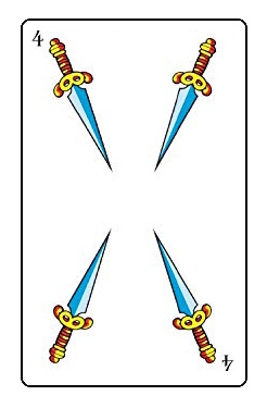 4 de Espadas