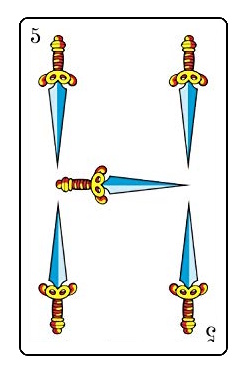5 de Espadas