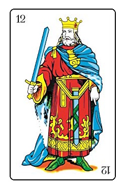 12 de Espadas (Centro)
