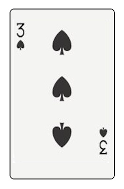 3 of Spades
